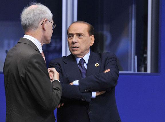 Former Italian Prime Minister Silvio Berlusconi