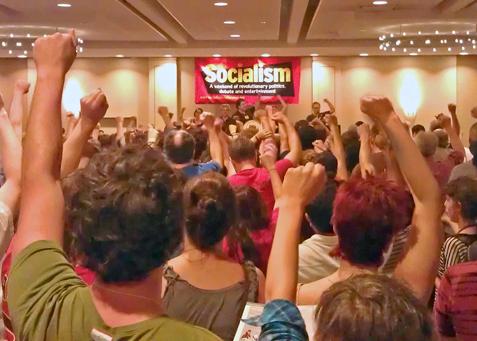 Rallying at Socialism 2012 in Chicago